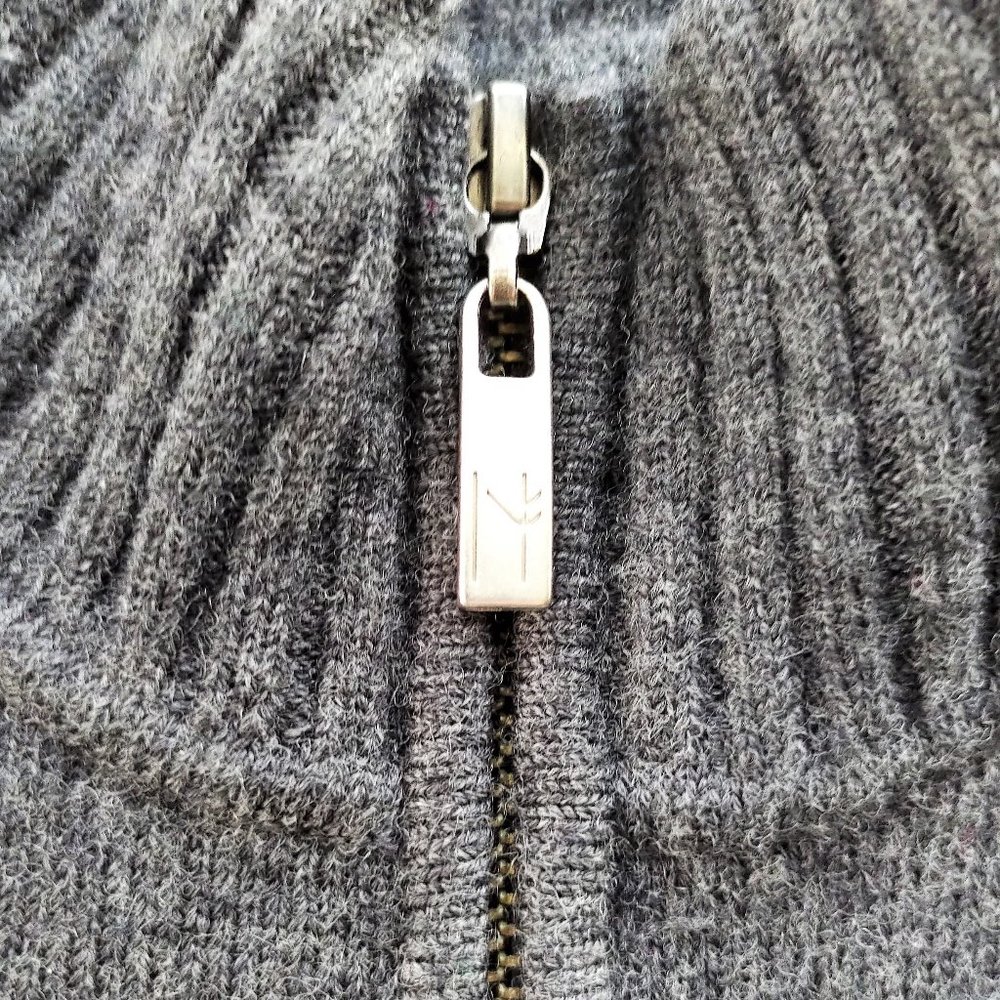 NEVE DESIGNS Merino Wool Full-Zip Cardigan - Picture 5 of 13